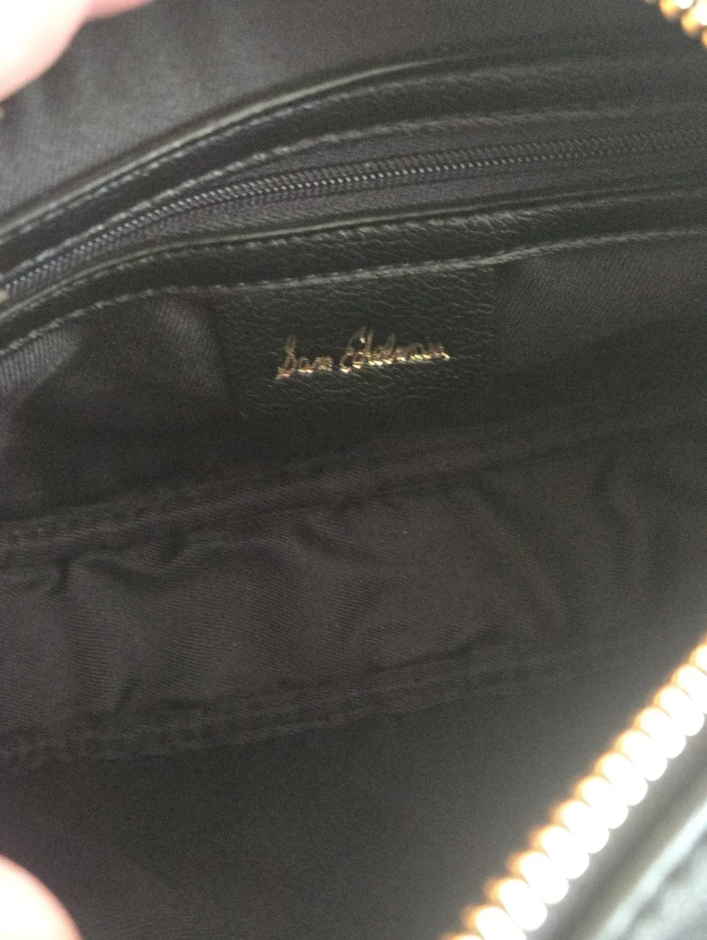 Sam Edelman 100% Calf Hair Crossbody with Gold Chain Strap